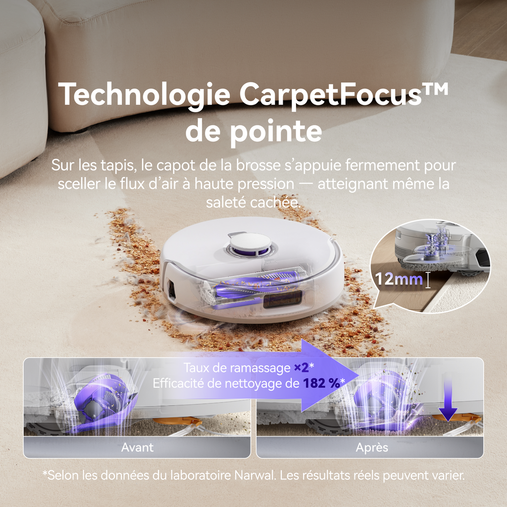 Narwal Freo Z10 Pro Aspirateur robot laveur