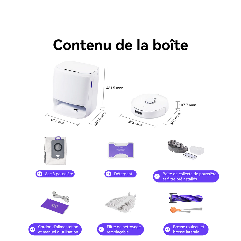 Narwal Freo Z10 Pro Aspirateur robot laveur