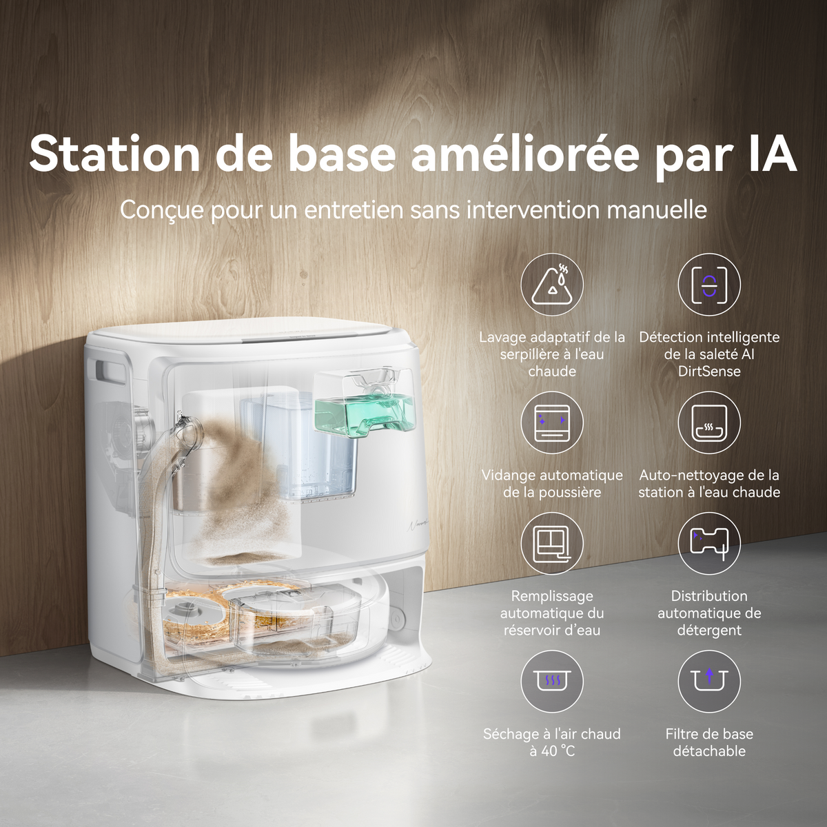 Narwal Freo Z10 Pro Aspirateur robot laveur