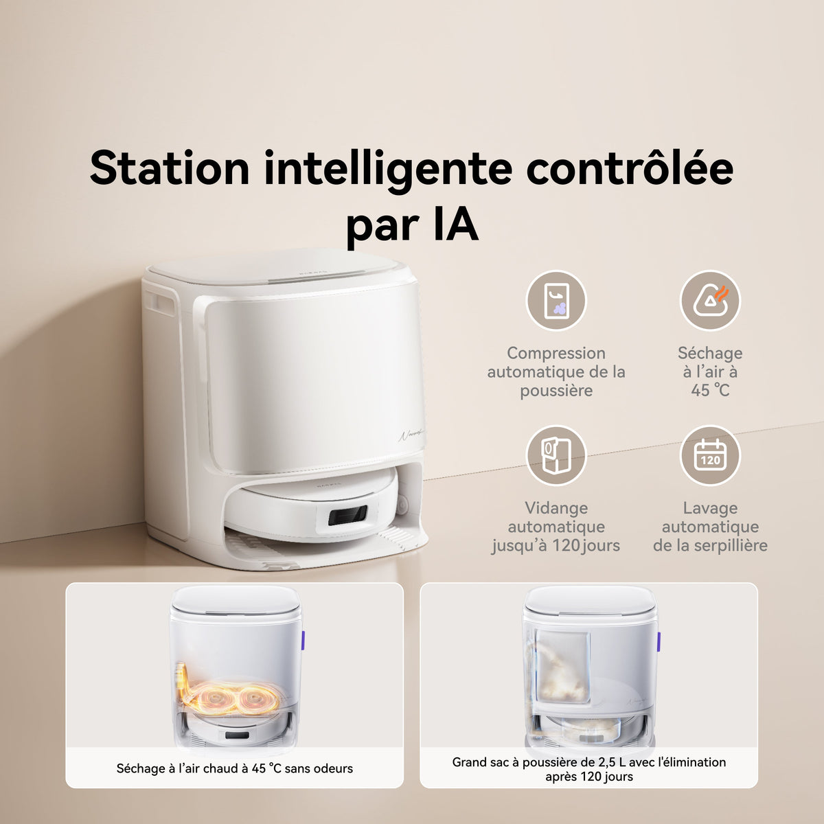 Narwal Freo X10 Pro – Packs combinés avec accessoires
