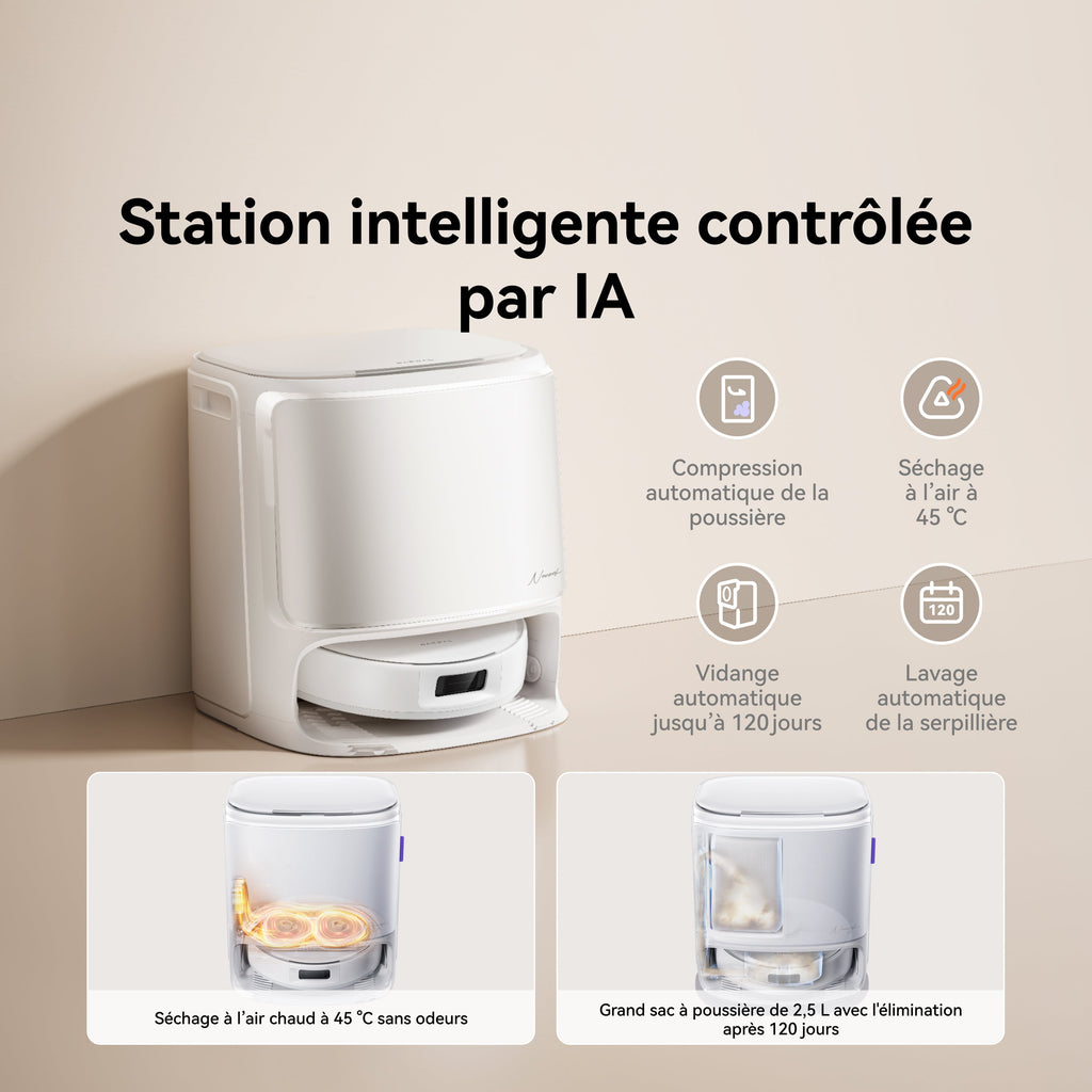 Narwal Freo X10 Pro Aspirateur Robot Laveur