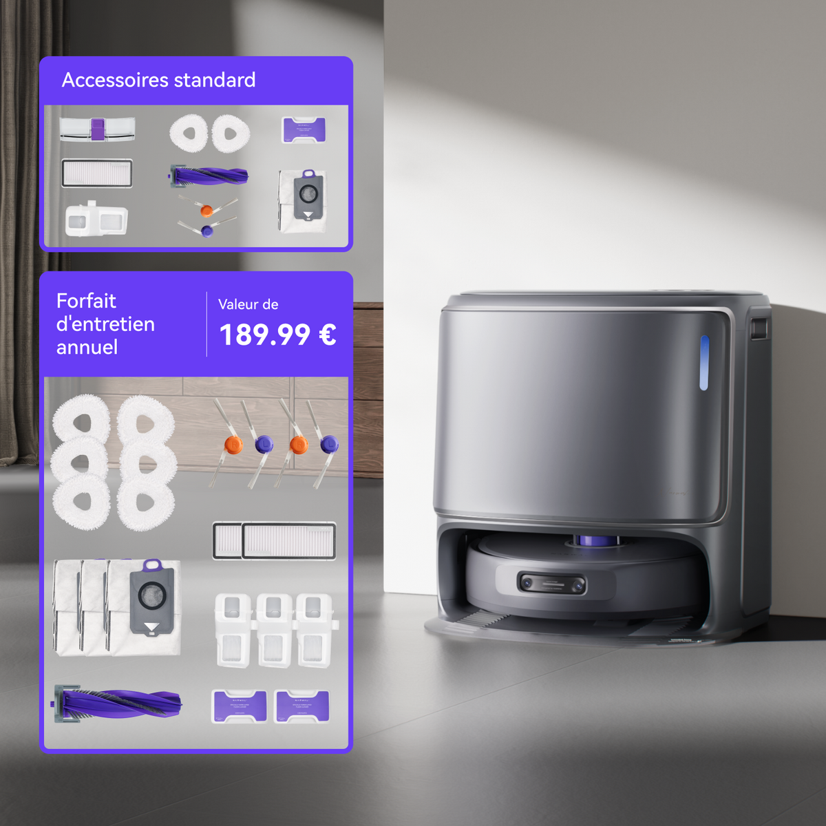 Narwal Freo Z10 Ultra Aspirateur Robot Laveur