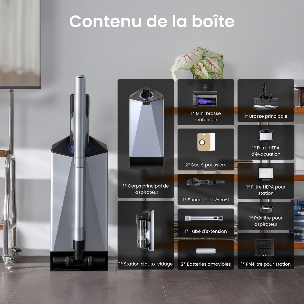 NARWAL V50 Cube aspirateur sans fil