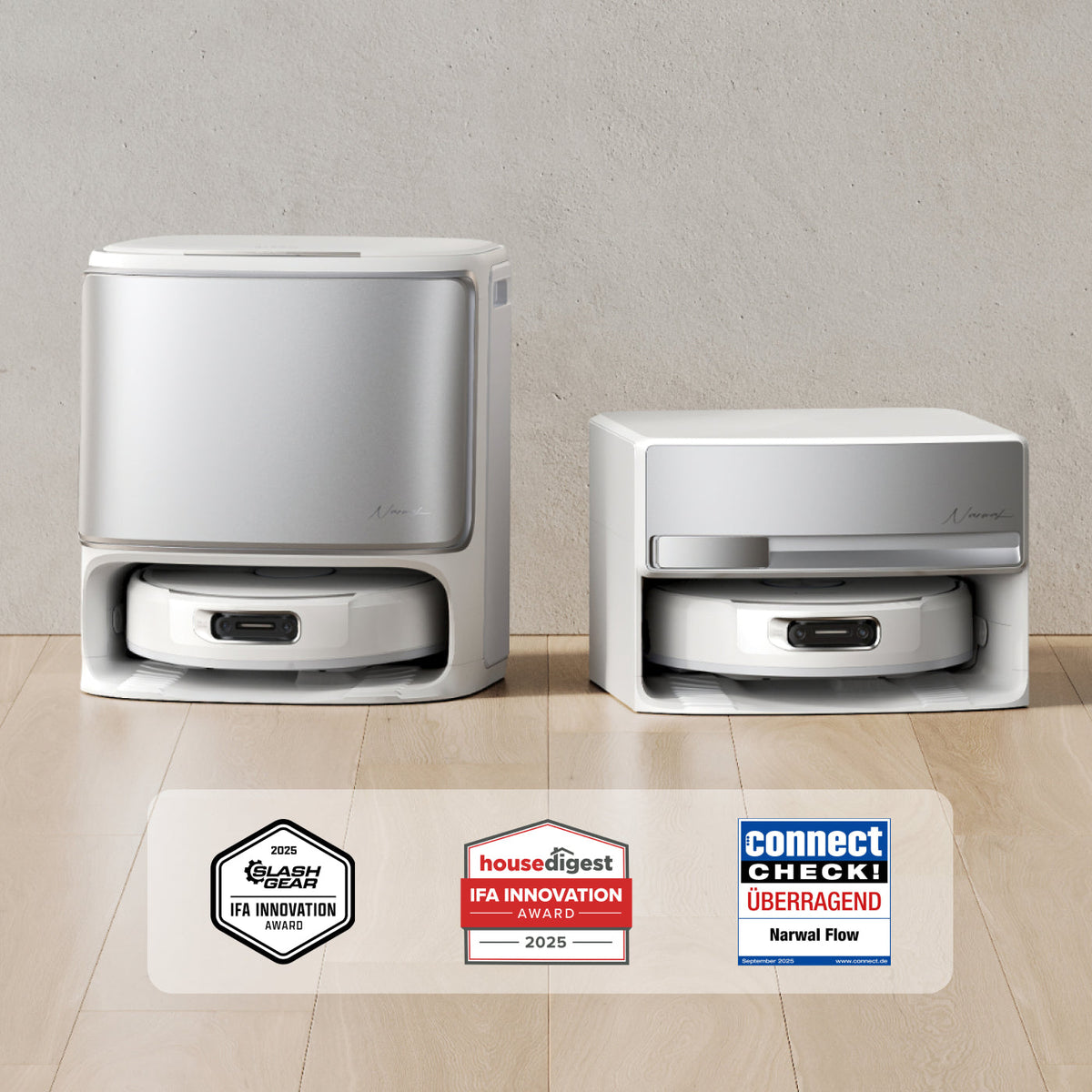 Narwal Flow Aspirateur Robot Laveur – Packs combinés avec accessoires