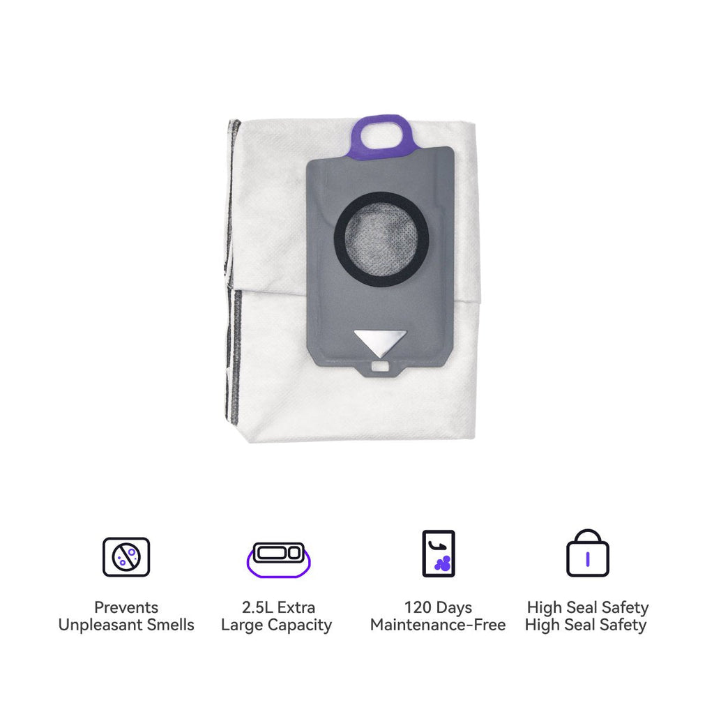 Sac à poussière jetable pour Flow/Freo Z10 Pro/Freo Z10 Ultra/Freo Z10/Freo X10 Pro/Freo Z Ultra